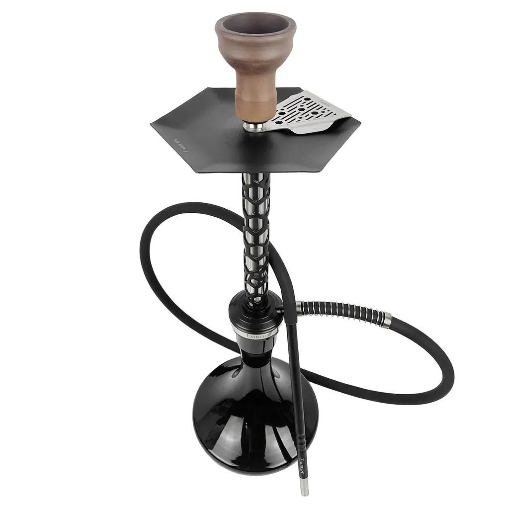 Кальян Embery MONO-H 4.0 Silver-Black Craft Black - фото 3