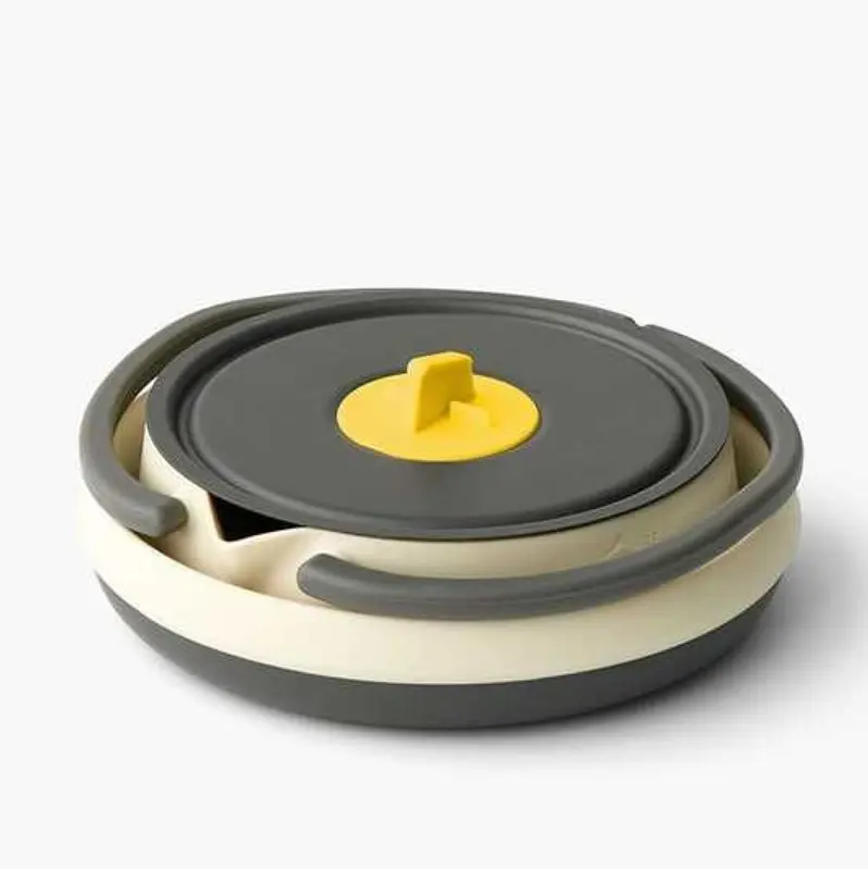 Набор посуды Sea to Summit Frontier UL Collapsible Kettle Cook Set w/Sack с чехлом Разноцветный - фото 3