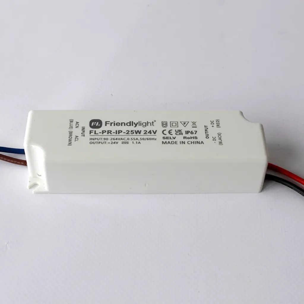 Блок живлення Friendlylight PR-IP 25Вт 24В IP65 FL-PR-IP-25W 24V - фото 4