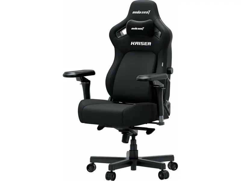 Крісло для геймера Anda Seat Kaiser 4 V2 XL Black Fabric (AD12YDDC-XLL-20-B-CF-03) - фото 3