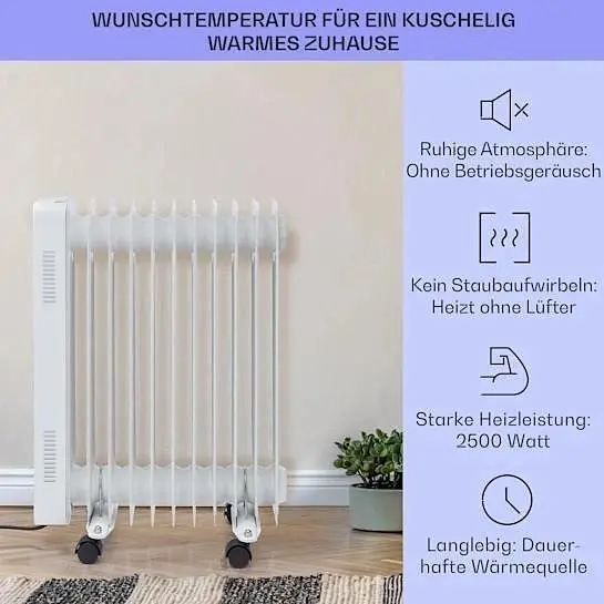 Масляный радиатор Klarstein Sanford Smart (10041359) - фото 2