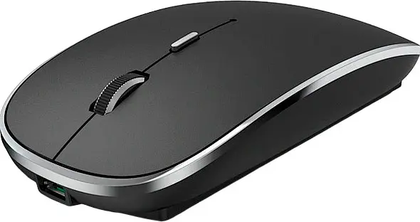 Мышь WiWU Wimice Dual Wireless Mouse Black [WM101] [96894] - фото 2