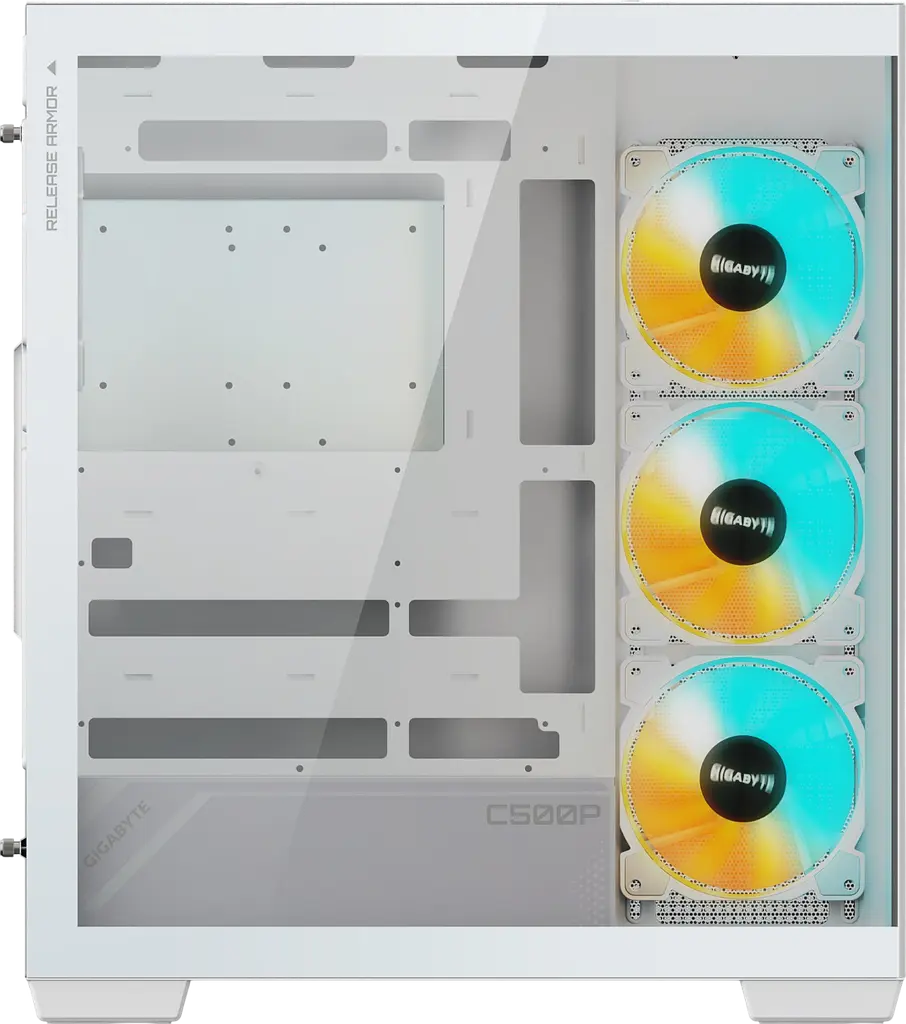 Корпус Gigabyte Aorus C500 Panoramic Stealth Ice ARGB White (GB-C500PI ST) - фото 3