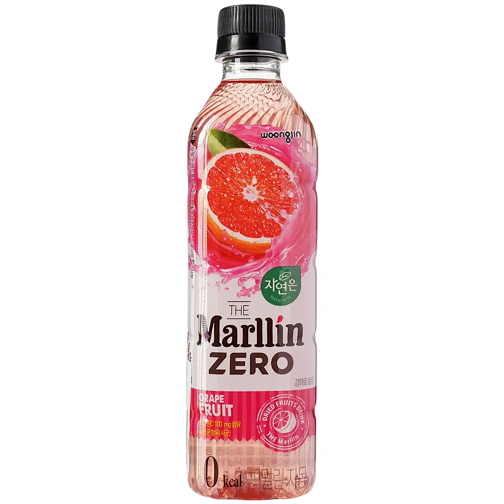Напій Woongjin Nature's Marllin Grapefruit з соком грейпфруту безкалорійний 500 мл