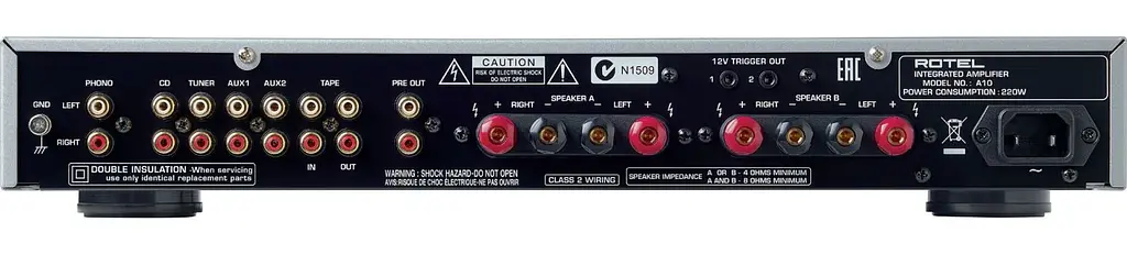 Стереопідсилювач Rotel A10 MKII Black - фото 2
