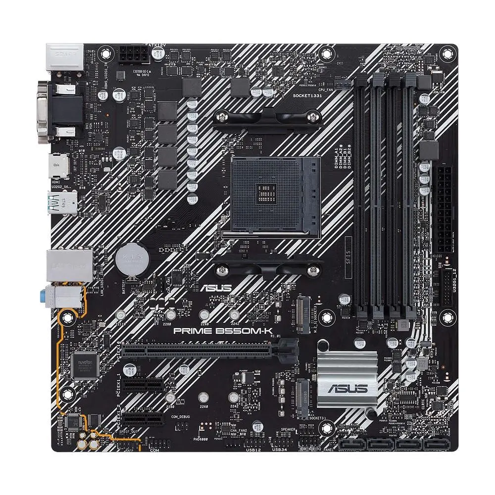 Материнська плата ASUS PRIME B550M-K - фото 2