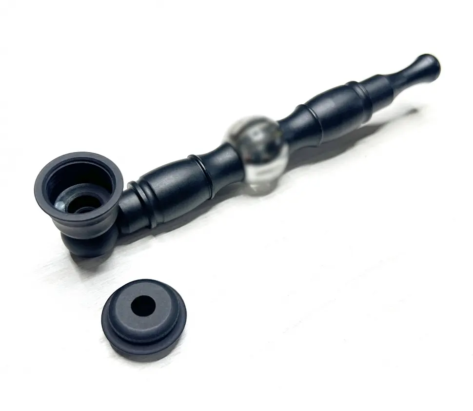 Люлька для куріння N50 Classic pipe with Rhinestones 130 мм (YD169) - фото 2