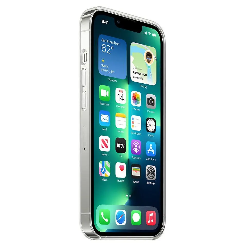 Чохол-накладка Apple Clear Case with MagSafe для Apple iPhone 13 Pro Transparent (MM2Y3) - фото 4