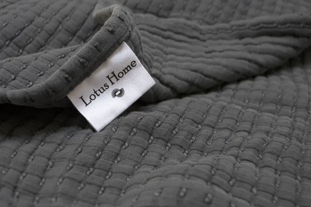 Покрывало Lotus Home - Leeds antrasit антрацит 240x260 - фото 3