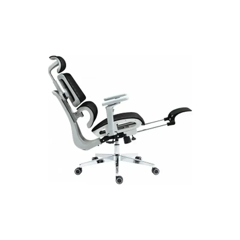 Офісне крісло GT Racer B-2450 White/Black - фото 4