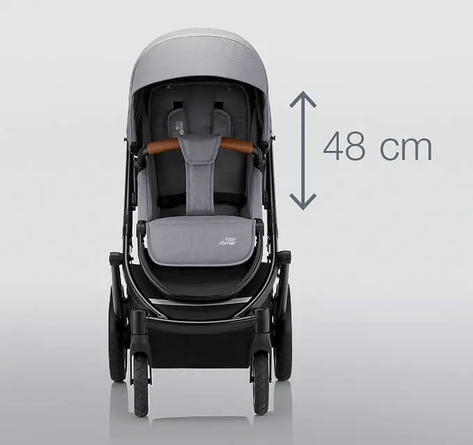Коляска прогулянкова Britax-Romer Smile III Fossil Grey (2000036114) - фото 5