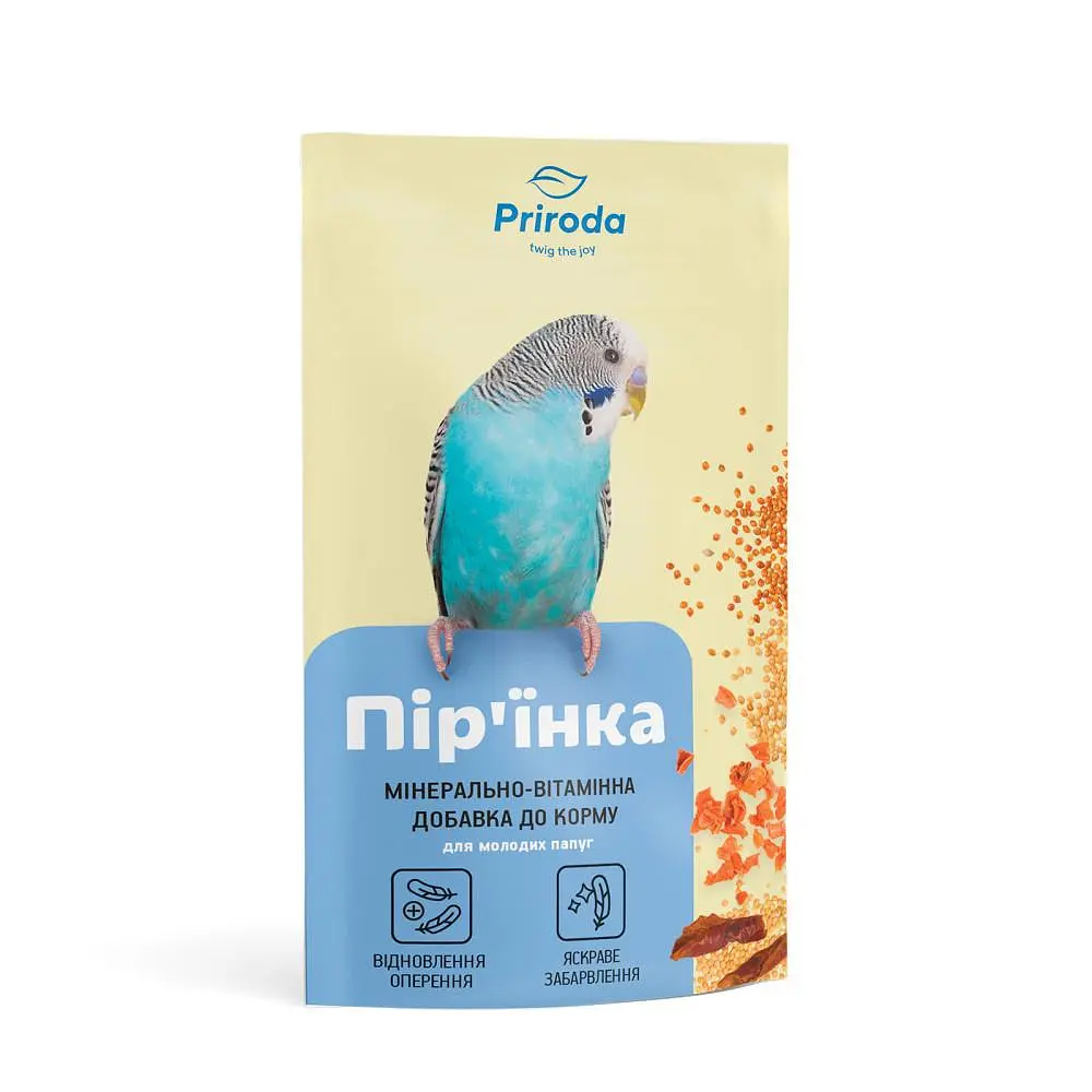 Витамины Природа Перышко для попугаев 20 г - фото 2