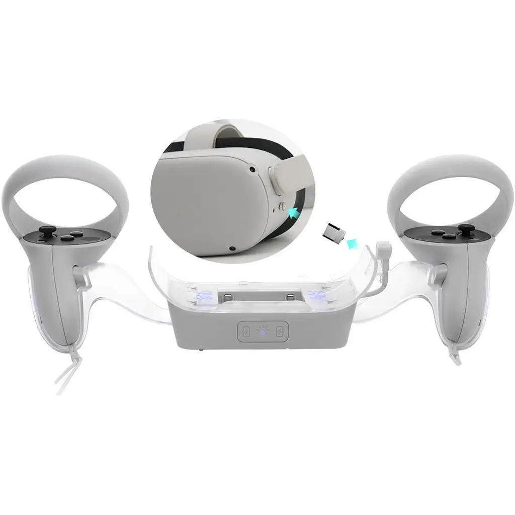 Зарядна станція DOBE TY-2806 для Meta Quest 2 [165298] - фото 3