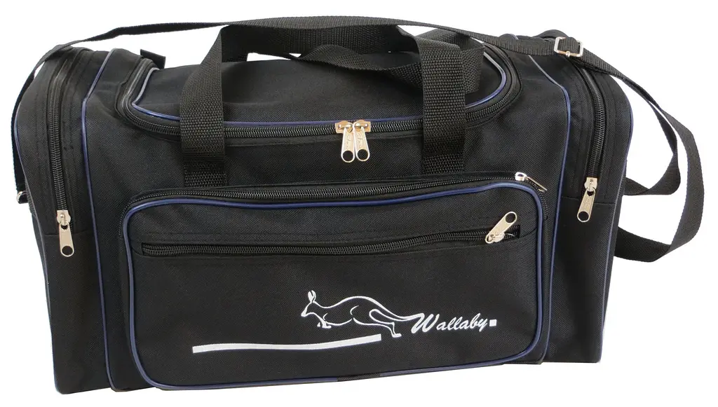 Сумка в дорогу середня 62л Wallaby 437-3 Чорна - фото 5