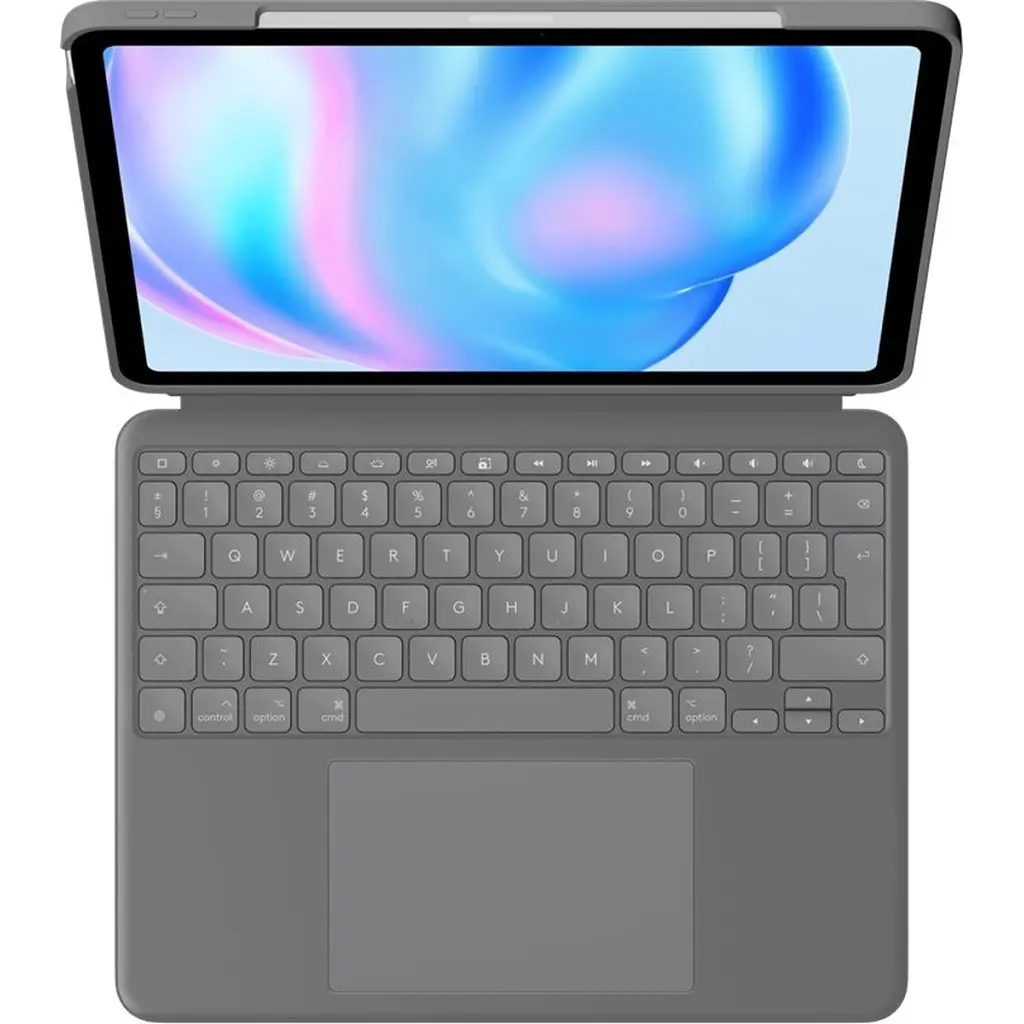 Чохол до планшета Logitech Combo Touch for iPad Air 13-inch (M2) OXFORD GREY - US (920-012618) - фото 2