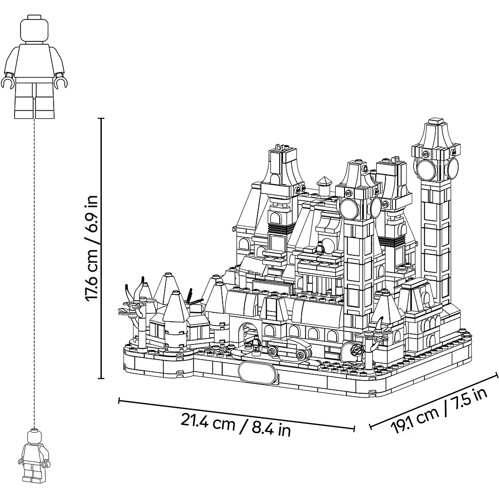 Конструктор LEGO Wednesday Академія Невермор 890 ел. (76788) - фото 16