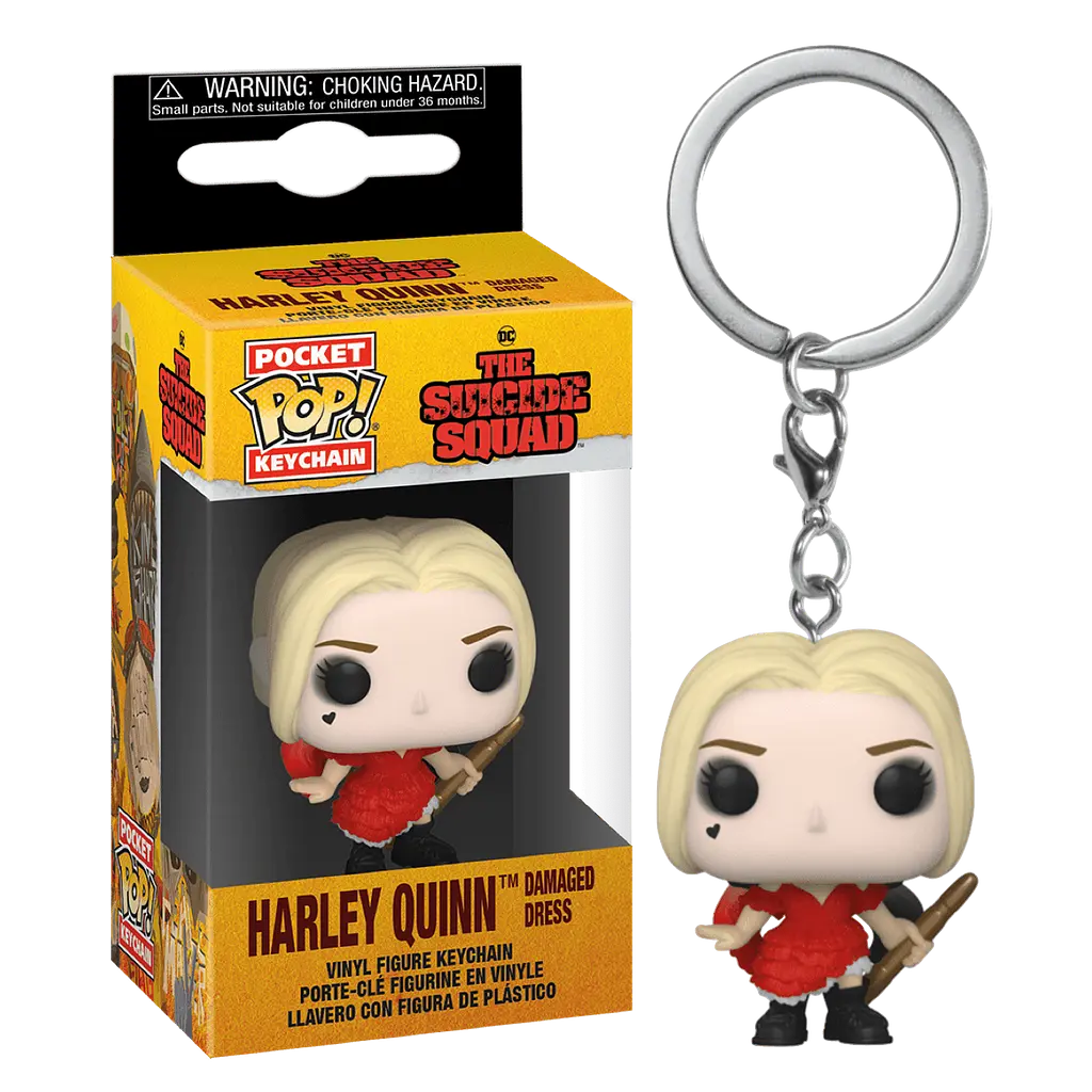 Фігурка-брелок Funko Pop! Harley Quinn Damaged Dress (FP B HQ 1111) - фото 2
