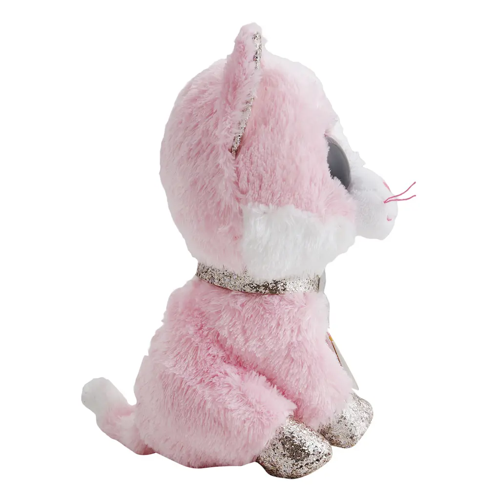 М'яка іграшка TY Beanie Boo's Рожеве кошеня Fiona 15 см (36366) - фото 3