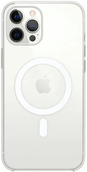 Чохол з MagSafe для Apple iPhone 12 Pro Max (Clear Case) ААА [52125] - фото 2