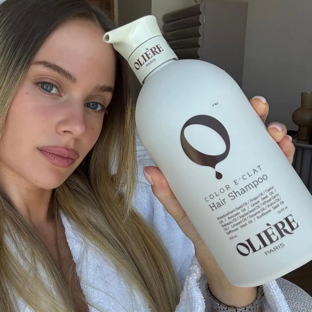 Шампунь для фарбованого волосся OLIE'RE PARIS Color E'Clat Hair Shampoo 500 мл - фото 4