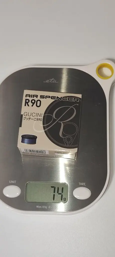 Ароматизатор Eikosha A200 R90 Gucini SPIRIT REFILL крейдяний для автомобіля оригінал Японія - фото 4