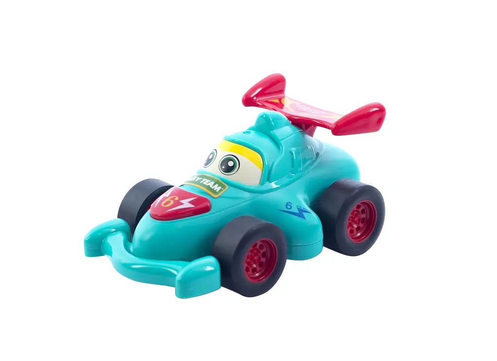 Машинка Baby Team інерційна бірюзова (8620_машинка бирюзовая) - фото 2