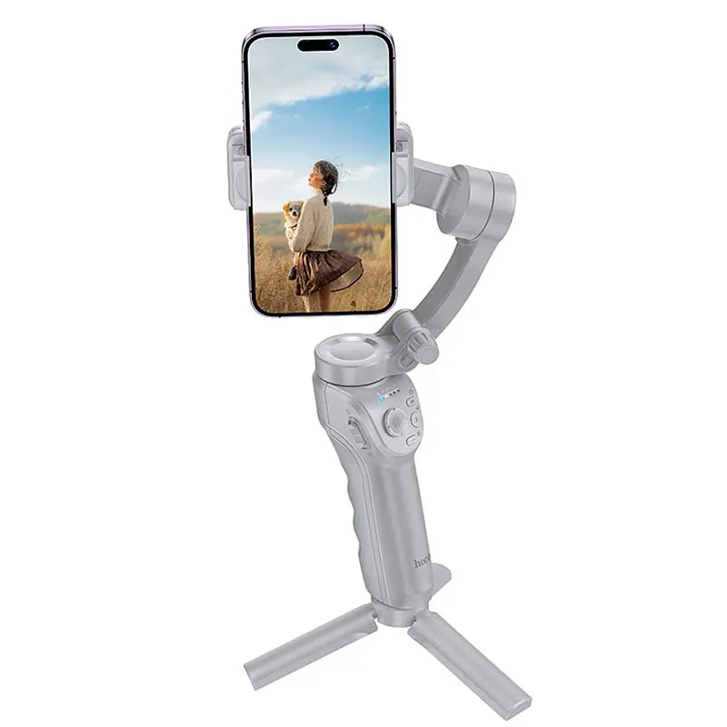 Стабилизатор Hoco K24 Support 3-axis smart gimbal Gray - фото 2