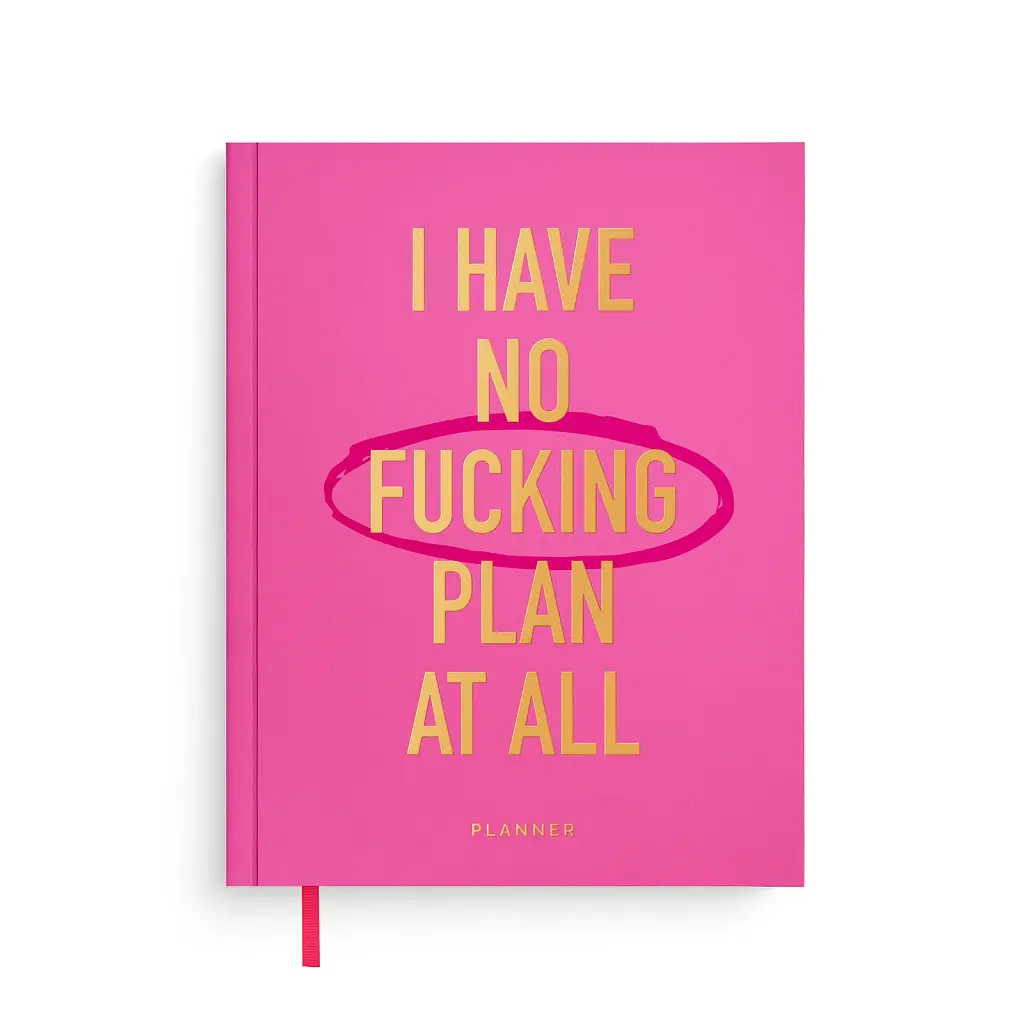 Планер Orner "WITHOUT PLAN" рожевий