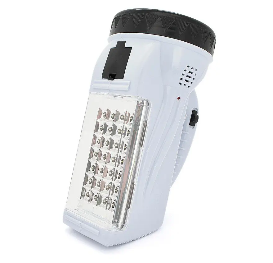 Ліхтар переносний Voltronic YT-222, 19+28Led, вбудований акумулятор + живлення від 220V - фото 2