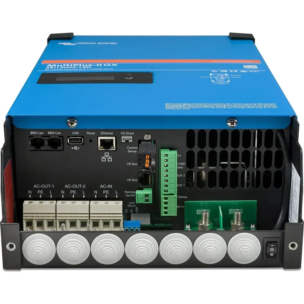 Гібридний сонячний інвертор Victron Energy MultiPlus II GX 48/3000/35-32 (PMP482306000) [175666] - фото 4