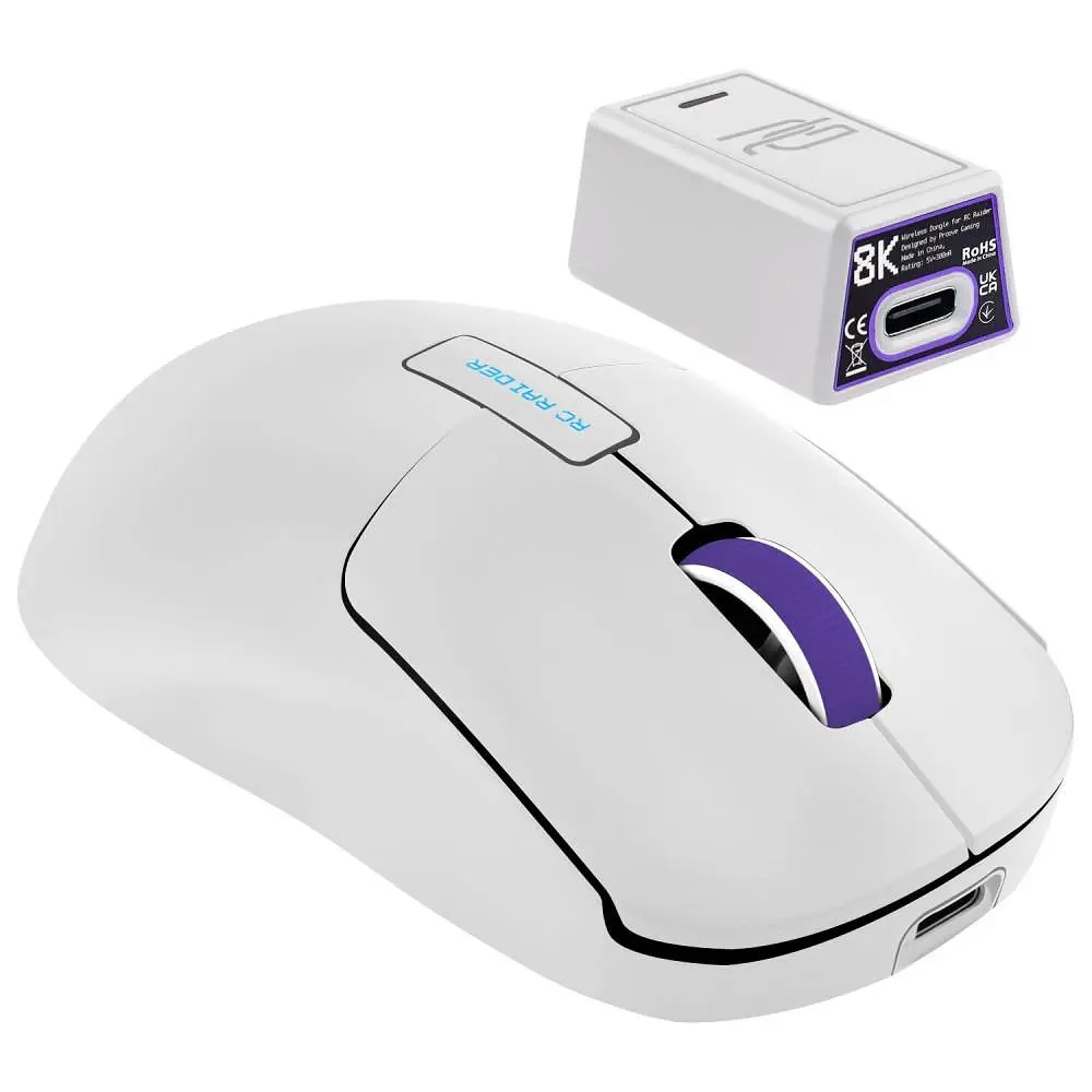 Миша Proove Gaming RC Raider 8K White Purple (WMRR00122017) - фото 11