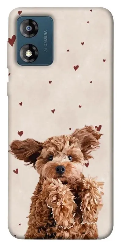 TPU чохол Demsky Сute doggy для Motorola Moto E13