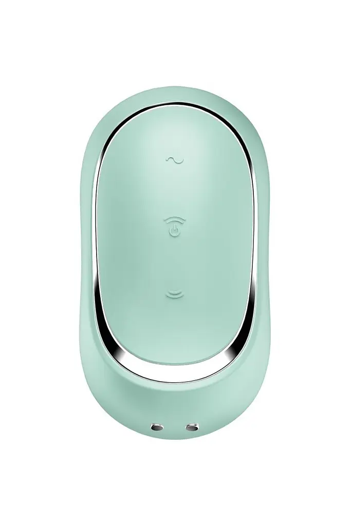 Вакуумный стимулятор клитора с вибрацией Satisfyer Pro To Go 2 мятный - фото 2