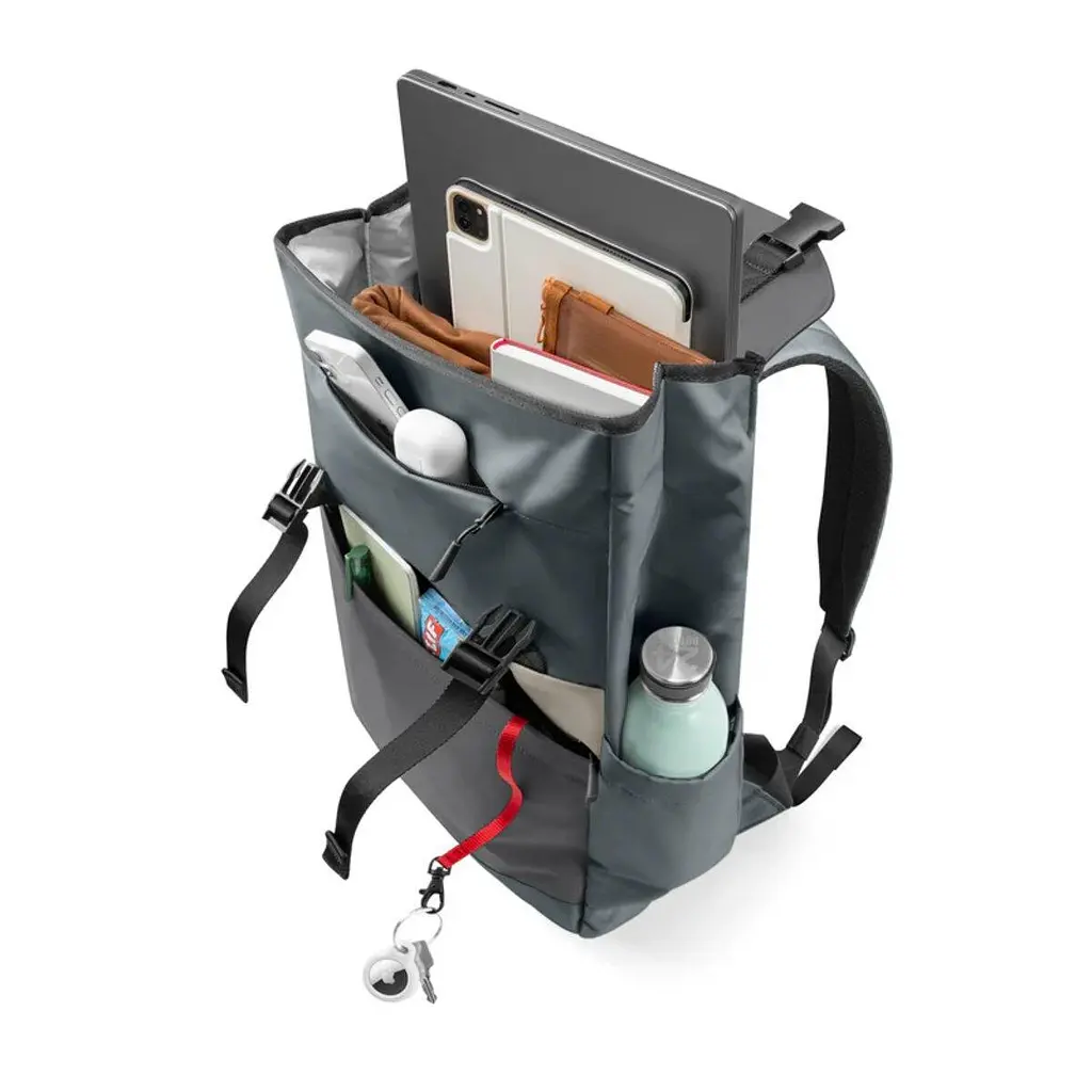 Рюкзак Tomtoc Slash-T64 Flip Laptop Backpack Turquoise 15.6 Inch/18L T64M1B1 - фото 2
