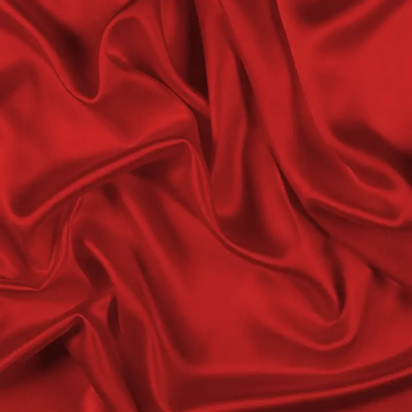 Простыня на резинке MirSon Satin Light Pro 10-007 Red 80x160 см (2200010171969) - фото 3