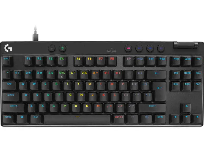 Клавіатура Logitech G Pro X TKL Rapid Linear Black (920-013233)