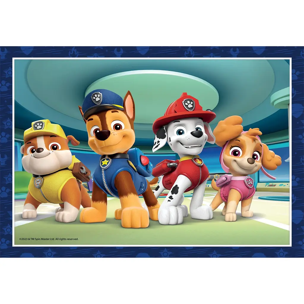 Пазл 4 в 1 Clementoni Paw Patrol: 12+16+20+24 елементи (21513.00) - фото 5