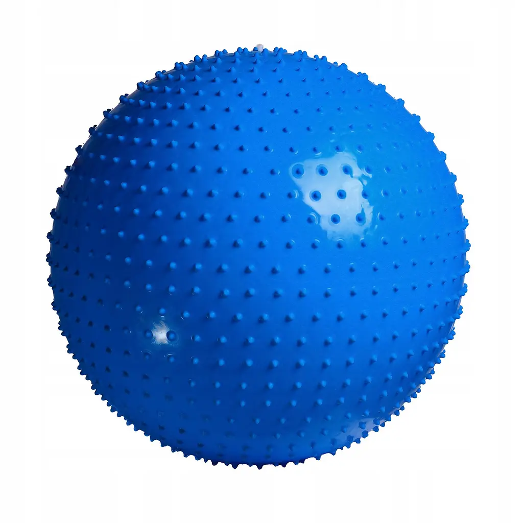 М'яч для фітнесу (фітбол) 4FIZJO 65 см масажний Anti-Burst 4FJ0616 Blue (P-5905973400213) - фото 4