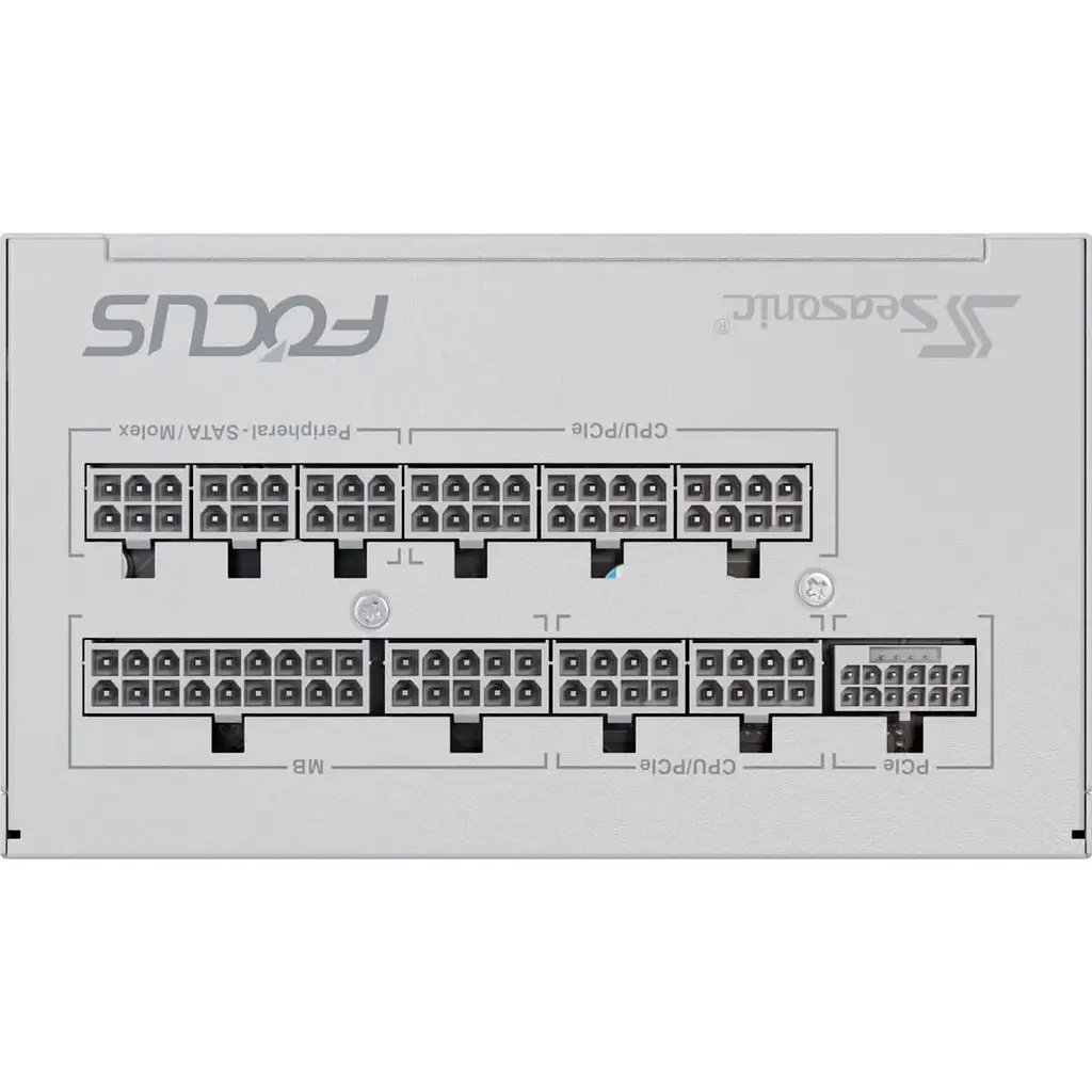 Блок питания Seasonic FOCUS GX-750 750W ATX 3.1 80+ Gold White (FOCUS-GX-750-ATX31-WHITE) - фото 3