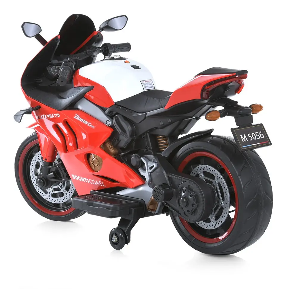 Дитячий електромобіль-мотоцикл Bambi Racer M 5056EL-3 до 30 кг - фото 3
