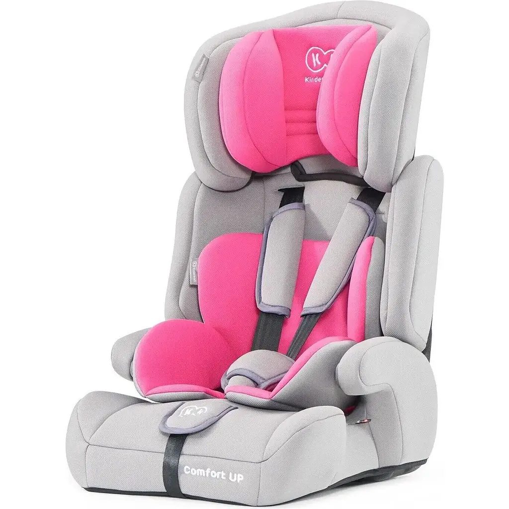 Автокрісло Kinderkraft Comfort Up Pink сіре з рожевим (00-00158113) - фото 2