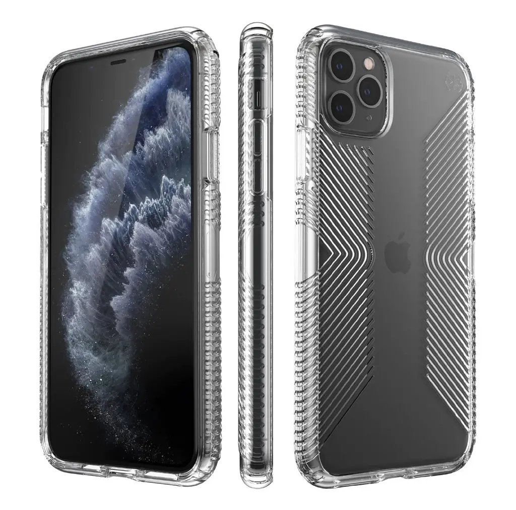 Чохол прозорий протиударний з антимікробним покриттям Speck Presidio Clear Grip 136447-5085 для iPhone 11 Pro (5.8") - фото 5