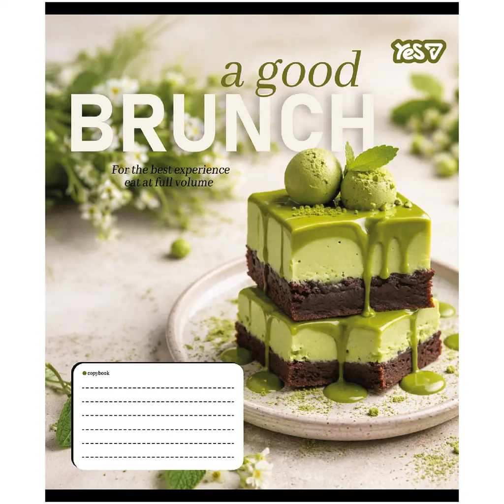 Набір зошитів Yes Brunch А5 18 аркушів у лінію 25 шт. (769099) - фото 3