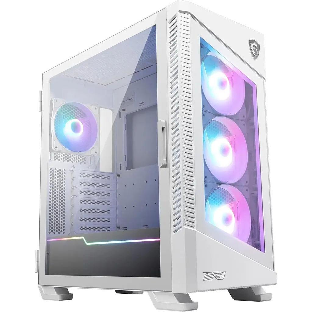 Корпус MSI MPG Velox 100R White [146637] - фото 2