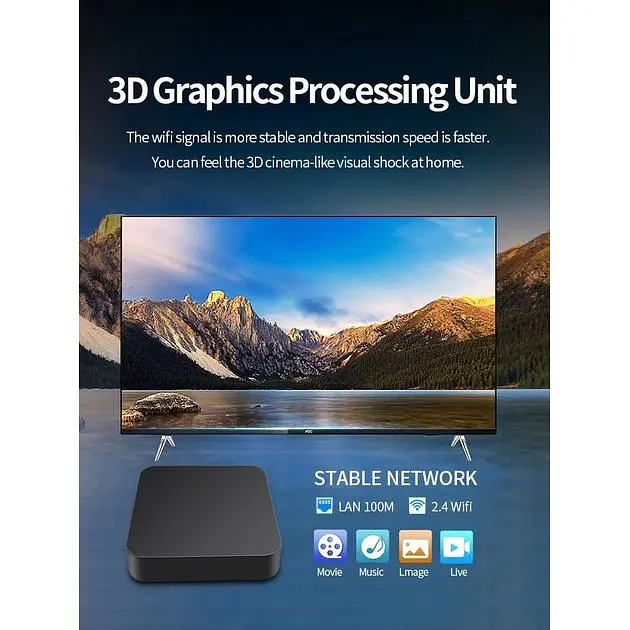 Приставка TV-Box MXQPRO 4K 5G XPRO 4/64 (41557-15751_737) - фото 10