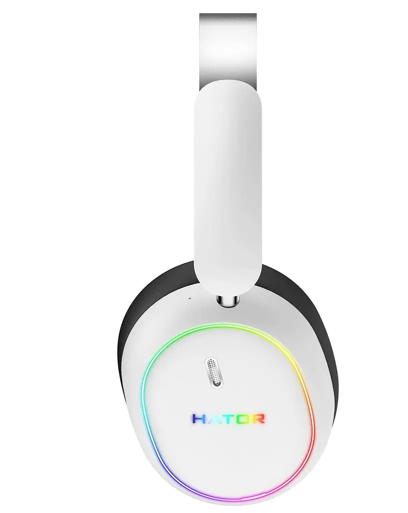 Ігрова гарнітура HATOR Phoenix 2 Hi-Res Wireless White (ESH41) - фото 7