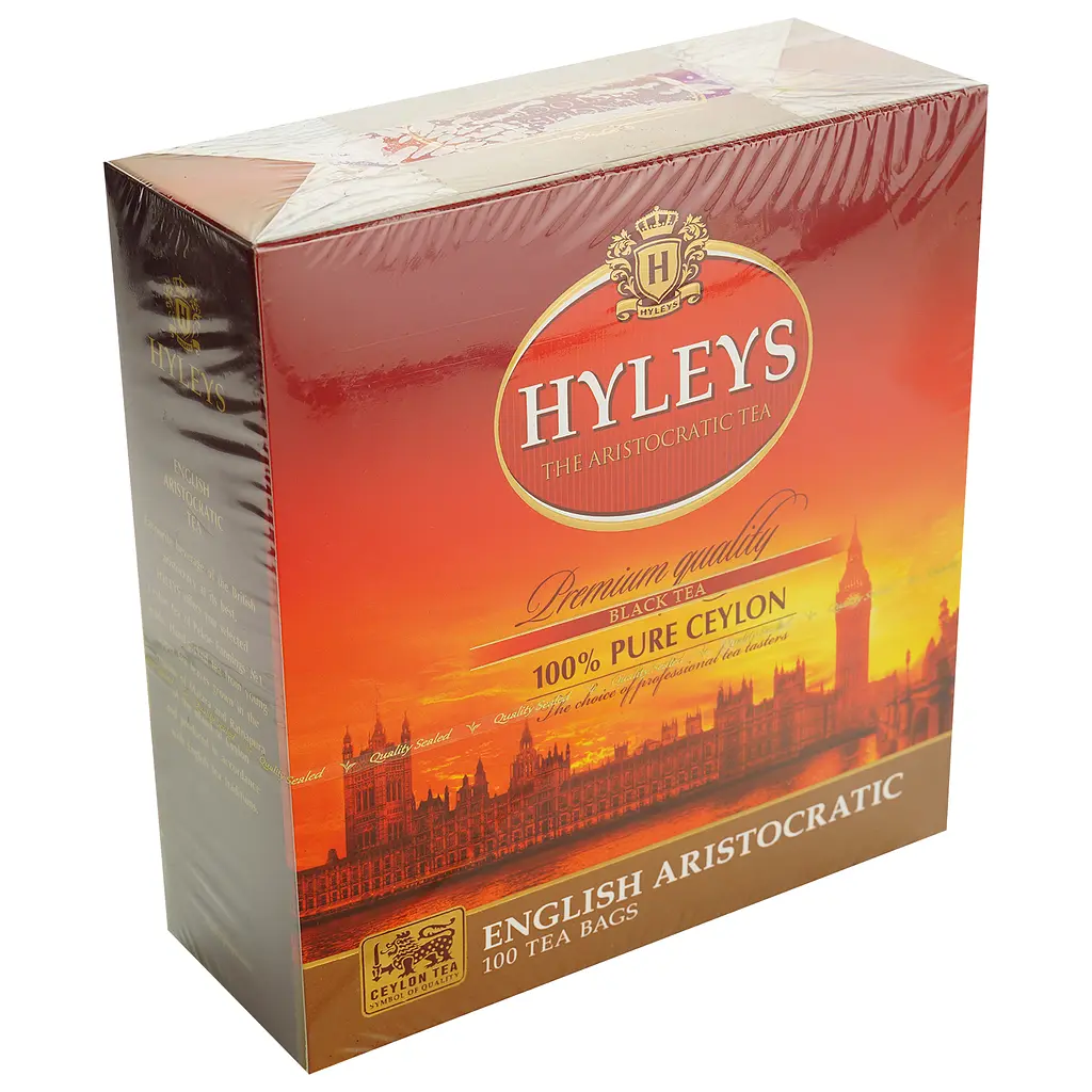Чай Hyleys English aristocratic 200 г (100 шт. x 2 г) - фото 3