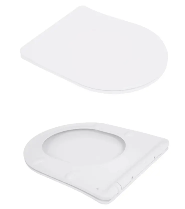 Унітаз підвісний Qtap Jay Ultra Quiet White, з сидінням Slim Duroplast/ Soft-close/ Release QT07335175W - фото 7