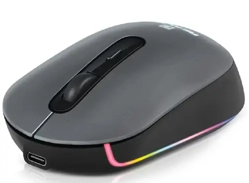 Миша RM-470W Rechargeable Wireless, Black REAL-EL teh0020442