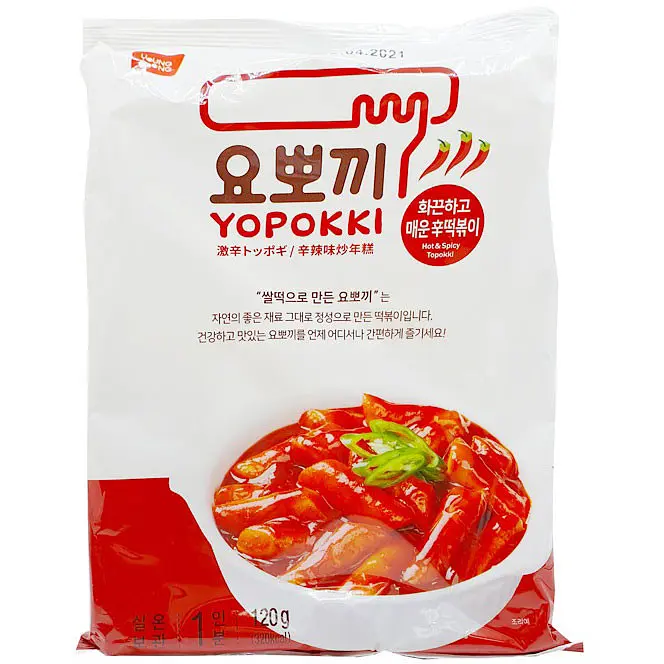 Токпоккі гострі Yopokki 120 г